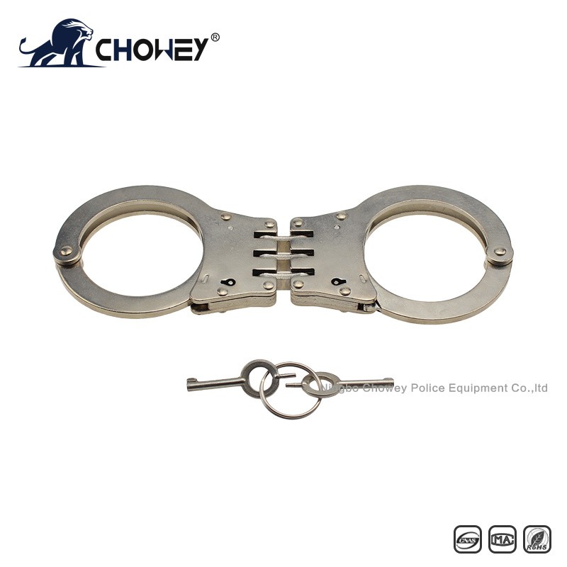 New Design Nickel Plated Carbon Steel Handcuffs